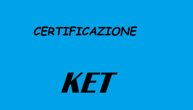 Certificazione di Inglese KET
